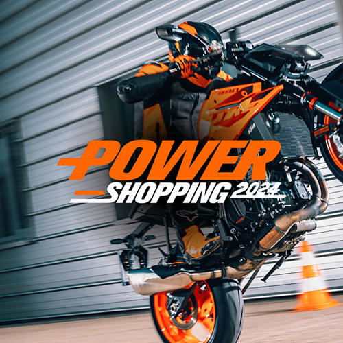 Êtes-vous prêt pour le KTM POWER SHOPPING